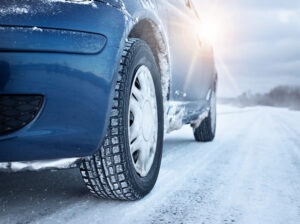 Good tyres are crucial in wintery conditions